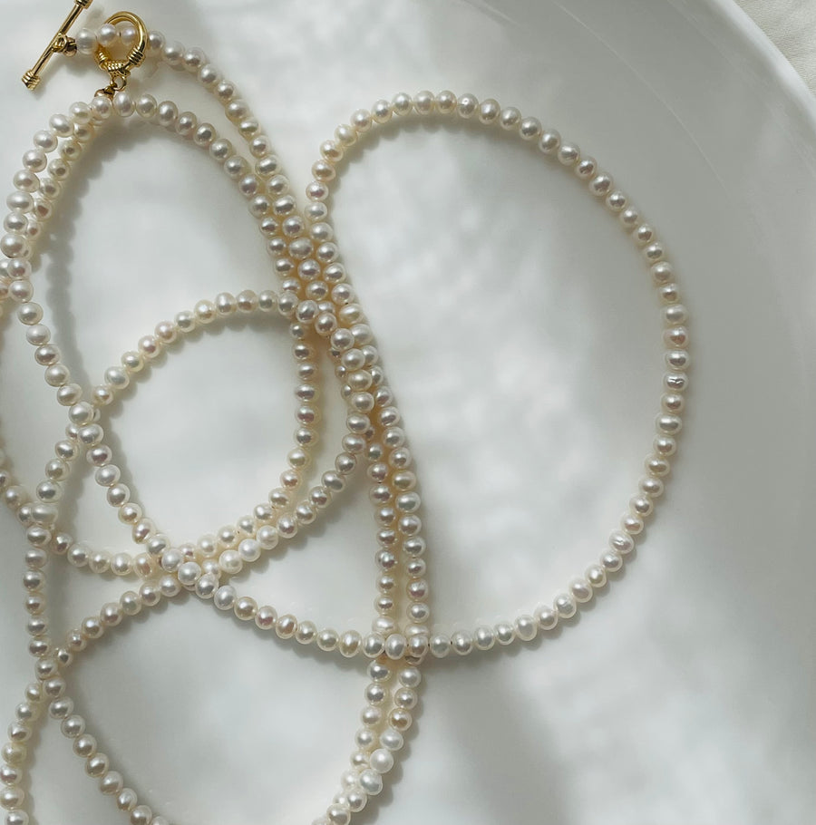 Freshwater Cultured Pearl Rope Necklace