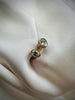 Luna - 18k Yellow Gold Aquamarine Earring Studs