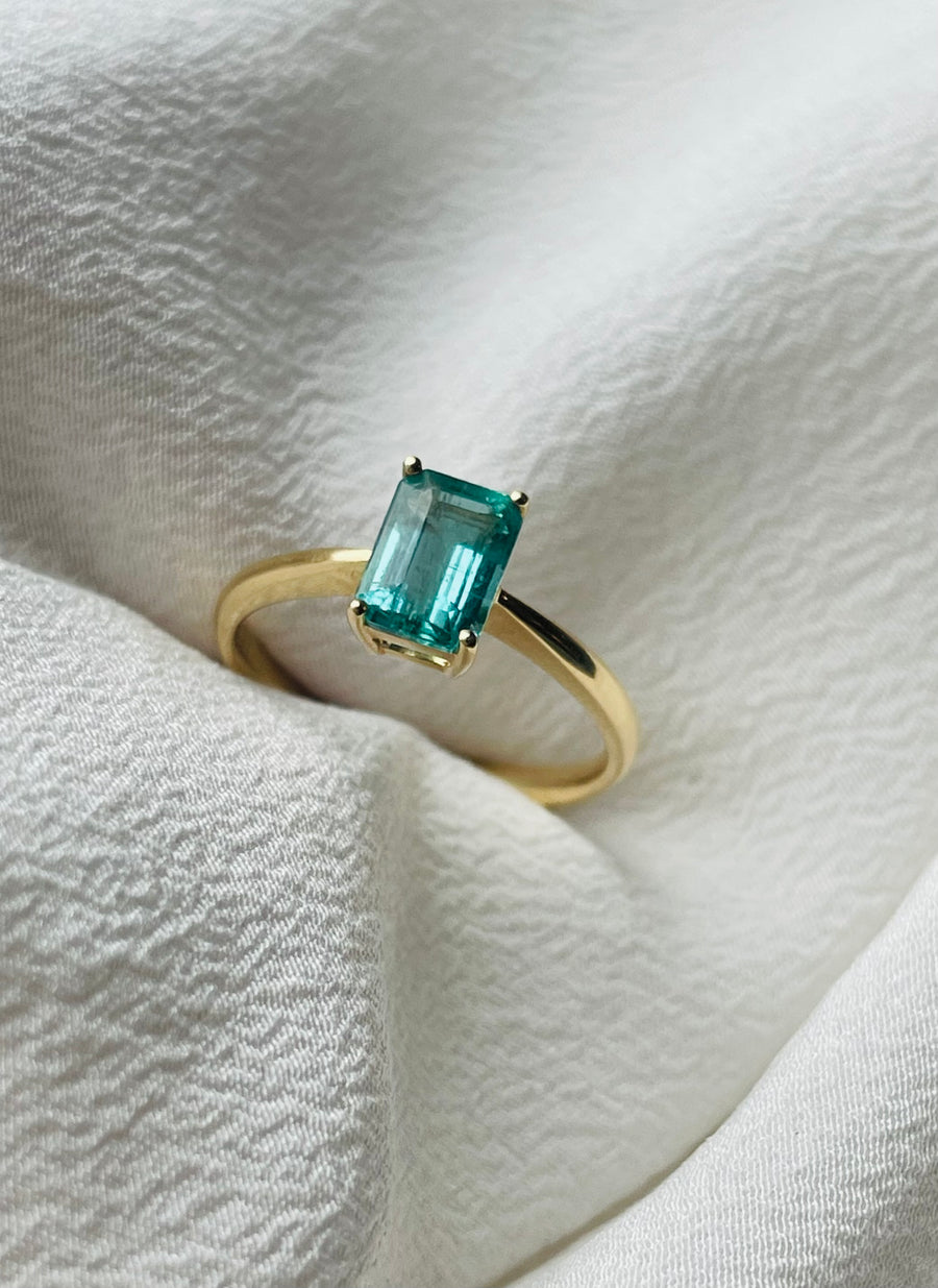 Yellow on sale tourmaline ring