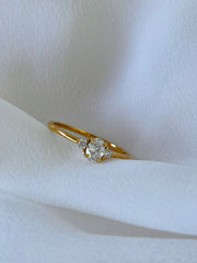 Angela - 18ct Yellow Gold Diamond Ring