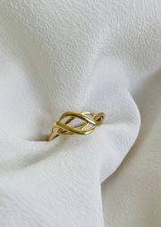 18ct Yellow Gold Ring - Cara