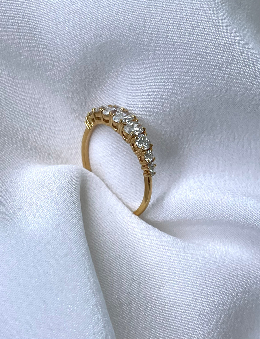 Audrey - 18ct Yellow Gold Diamond Ring