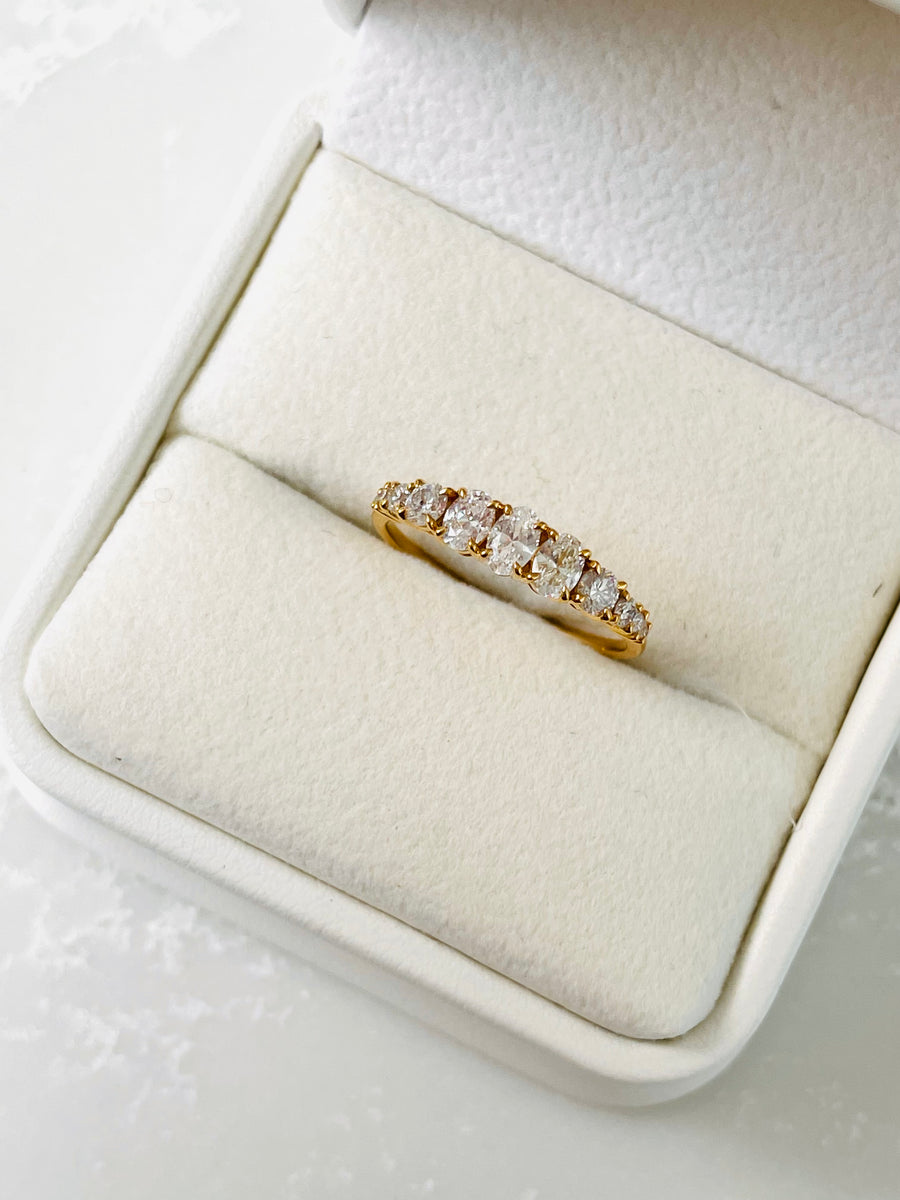 Audrey - 18ct Yellow Gold Diamond Ring